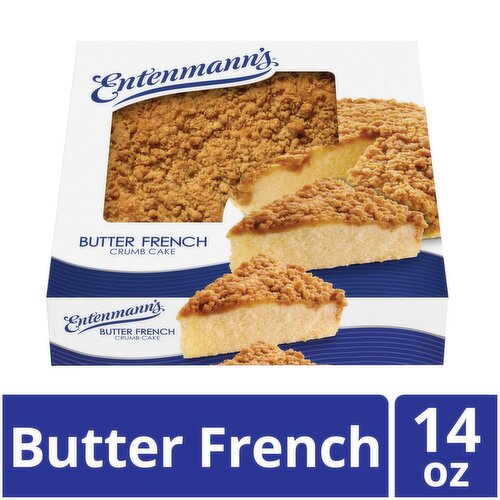 Entenmann's Butter French Crumb Cake, 14 oz