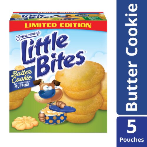 Entenmann's Little Bites® Butter Cookie Flavored Muffins, 5 count, 8.25 oz