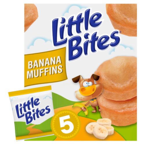 Little Bites Banana Muffins, 5 count, 7.5 oz