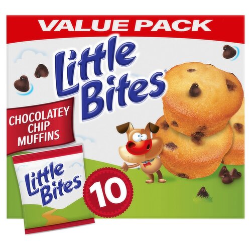 Little Bites Chocolatey Chip Muffins Value Pack, 10 count, 15 oz