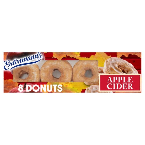 Entenmann's Classic Apple Cider Donuts, 8 count, 14.5 oz