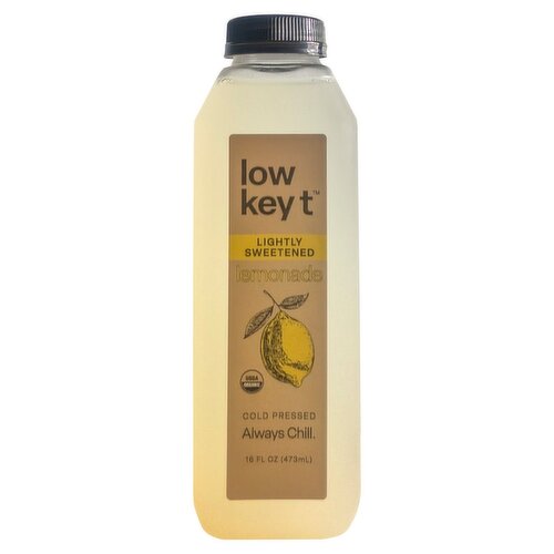 Low Key T Lightly Sweetened Lemonade, 16 fl oz