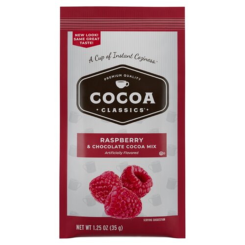 Cocoa Classics Raspberry & Chocolate Cocoa Mix, 1.25 oz