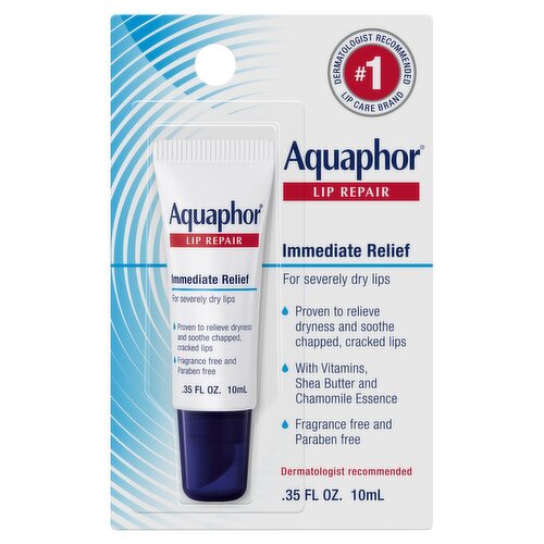 Aquaphor Immediate Relief Lip Repair, .35 fl oz