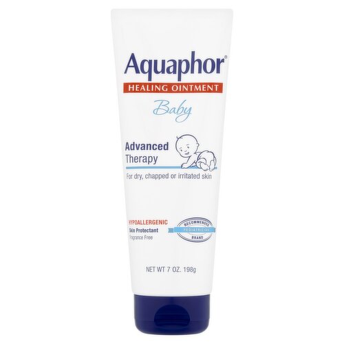 Aquaphor Baby Advanced Therapy Healing Ointment, 7 oz