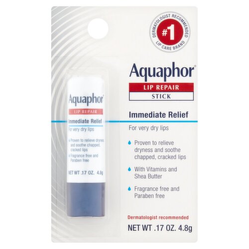 Aquaphor Immediate Relief Lip Repair Stick, .17 oz