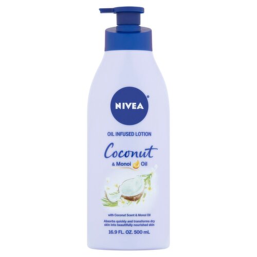 Nivea Coconut & Monoi Oil Infused Lotion, 16.9 fl oz