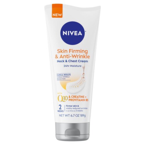 Nivea Skin Firming & Anti-Wrinkle Neck & Chest Cream, 6.7 oz