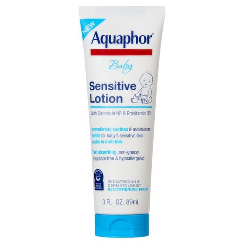 Aquaphor Baby Sensitive Lotion, 3 fl oz