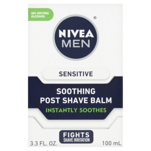 Nivea Men Sensitive Soothing Post Shave Balm, 3.3 fl oz