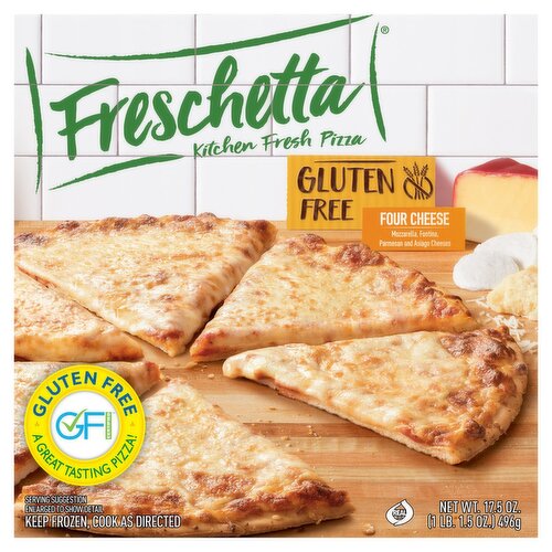 Freschetta Gluten Free Four Cheese Pizza, 17.5 oz