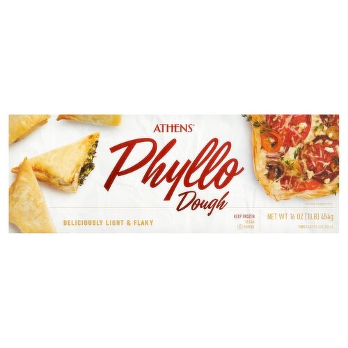 Athens Phyllo Dough, 2 count, 8 oz