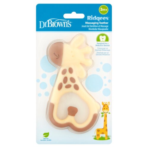 Dr Brown's Ridgees Massaging Teether, 3m+