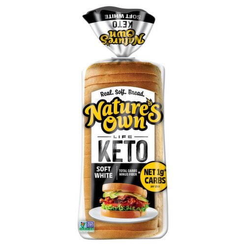 Nature's Own Life Keto Soft White Bread, 16 oz
