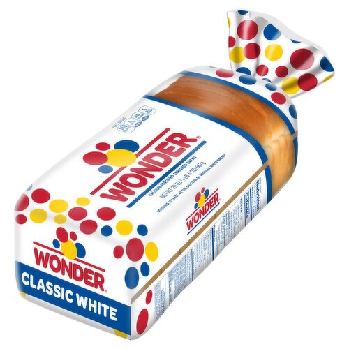 Wonder Classic White Calcium Fortified Enriched Bread, 20 oz