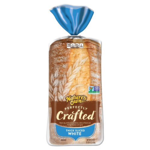 Nature's Own Perfectly Crafted Thick Sliced White Bread, 22 oz