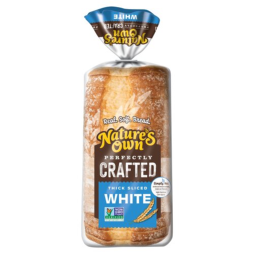 Nature's Own Perfectly Crafted Thick Sliced White Bread, 22 oz