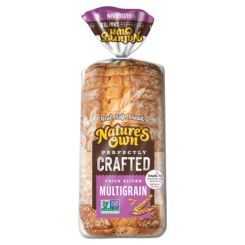 Nature's Own Perfectly Crafted Thick Sliced Multigrain Bread, 22 oz