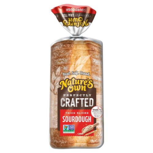 Nature's Own Perfectly Crafted Thick Sliced Sourdough Bread, 22 oz