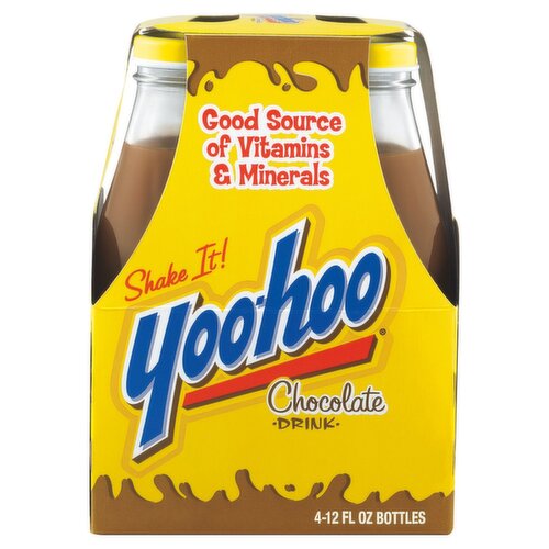 Yoo-Hoo Chocolate Drink, 12 fl oz, 4 count