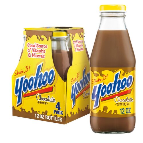 Yoo-Hoo Chocolate Drink, 12 fl oz, 4 count