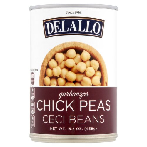 DeLallo Chickpeas, 15.5 oz