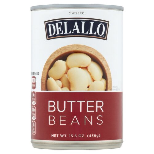 DeLallo Butter Beans, 15.5 oz