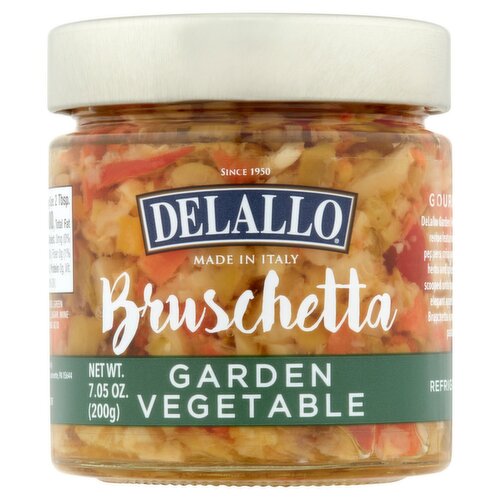 DeLallo Garden Vegetable Bruschetta, 7.05 oz