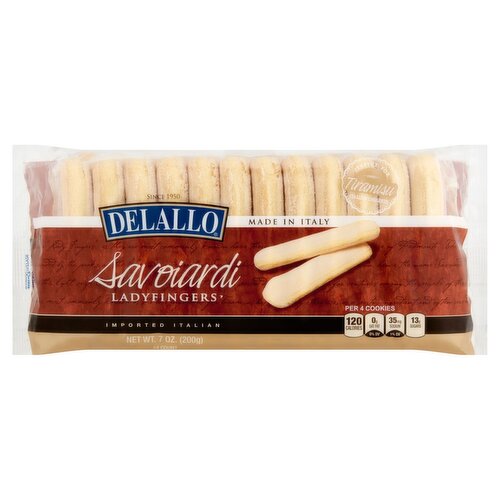 DeLallo Savoiardi Ladyfingers, 24 count, 7 oz