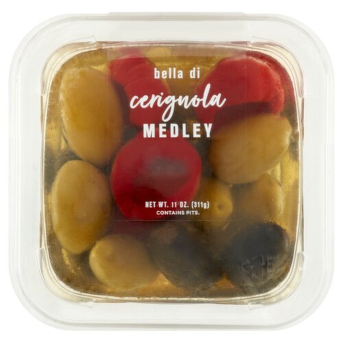 DeLallo Bella di Cerignola Olive Medley, 11 oz