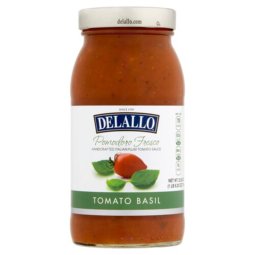 DeLallo Pomodoro Fresco Tomato Basil Sauce, 25.25 oz