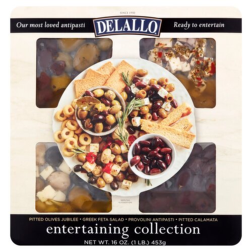 DeLallo Olives & Antipasti Entertaining Collection, 16 oz