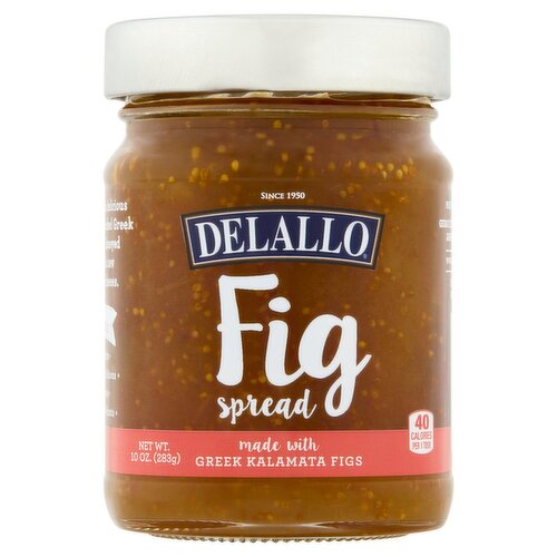 Delallo Fig Spread, 10 oz