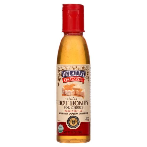 DeLallo Organic Italian Hot Honey, 7.7 oz