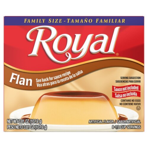 Royal Flan Family Size, 3.81 oz