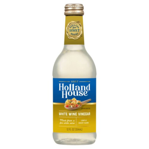 Holland House White Wine Vinegar, 12 fl oz