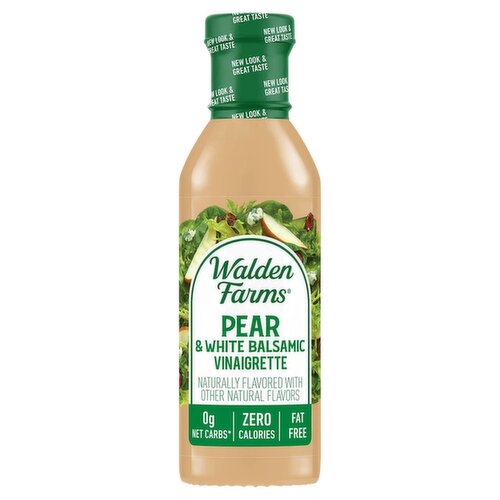 Walden Farms Pear & White Balsamic Vinaigrette, 12 fl oz