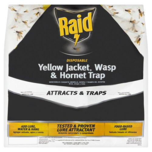 Raid Disposable Yellow Jacket, Wasp & Hornet Trap