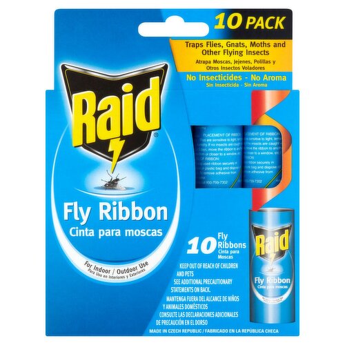 Raid Fly Ribbon, 10 count