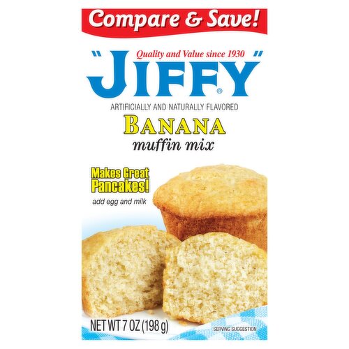 Jiffy Banana Muffin Mix, 7 oz