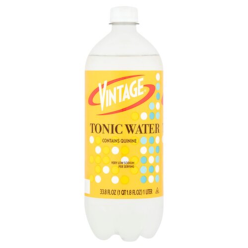 Vintage Tonic Water, 33.8 fl oz