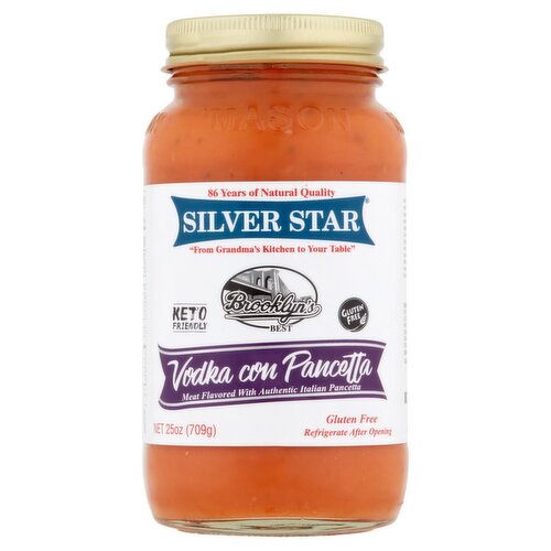 Brooklyn's Best Silver Star Vodka Con Pancetta, 25 oz