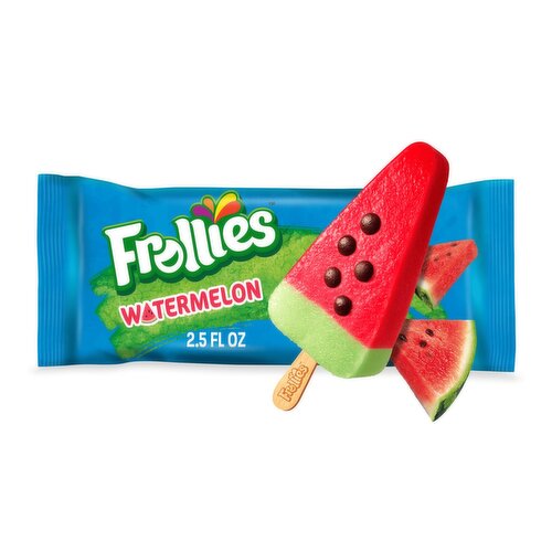 Frollies Watermelon Fruity Ice Pop, 2.5 fl oz