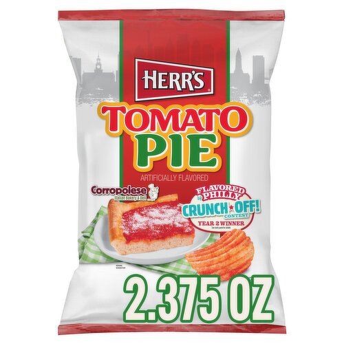 Herr's Tomato Pie Potato Chips, 2 3/8 oz