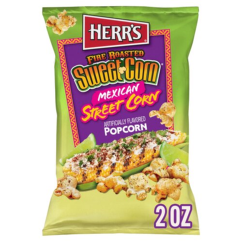 Herr's Fire Roasted Sweet Corn Mexican Street Popcorn, 2 oz