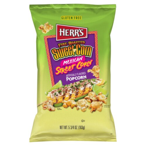 Herr's Fire Roasted Sweet Corn Mexican Street Popcorn, 5 3/4 oz