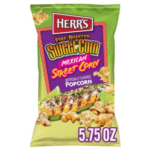 Herr's Fire Roasted Sweet Corn Mexican Street Popcorn, 5 3/4 oz