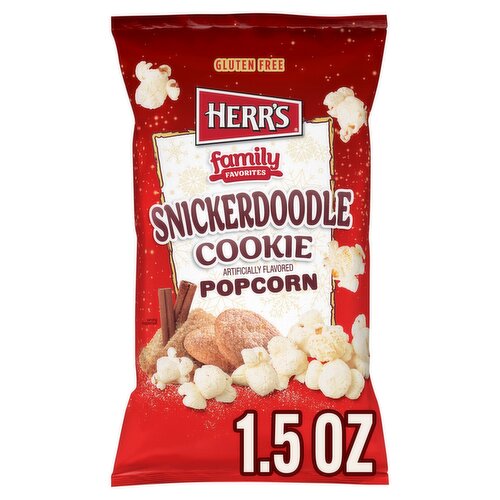 Herr's Family Favorites Snickerdoodle Cookie Popcorn, 1 1/2 oz
