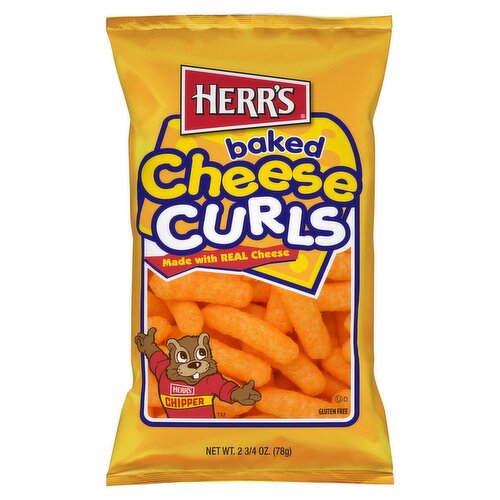 Herr's Baked Cheese Curls, 2 3/4 oz