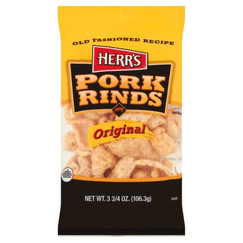 Herr's Original Pork Rinds, 3 3/4 oz